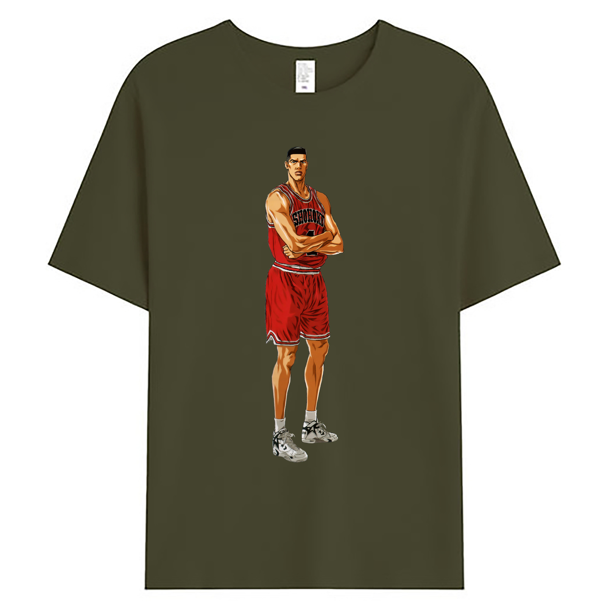（画像用） SLAM DUNK／スラムダンク 綿100％ メンズ半袖Tシャツ｜肌触りやわらか＆通気性